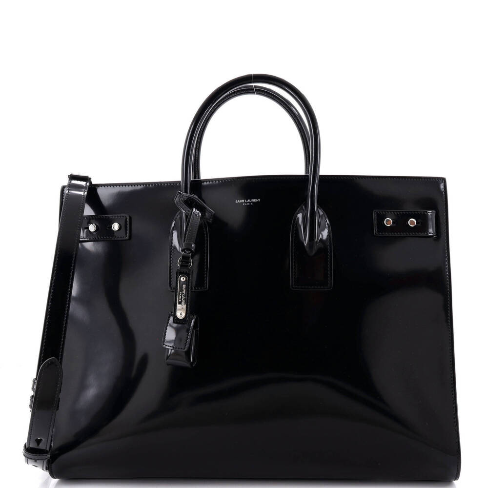 Saint Laurent Large Sac de Jour Thin Bag Patent
